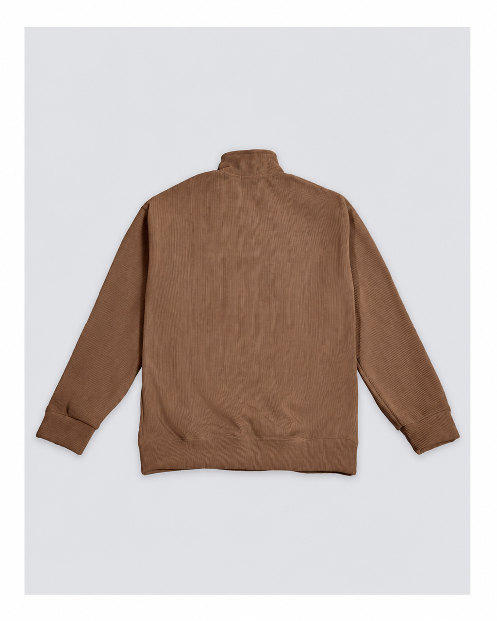 Velvet Sweatshirt Brown