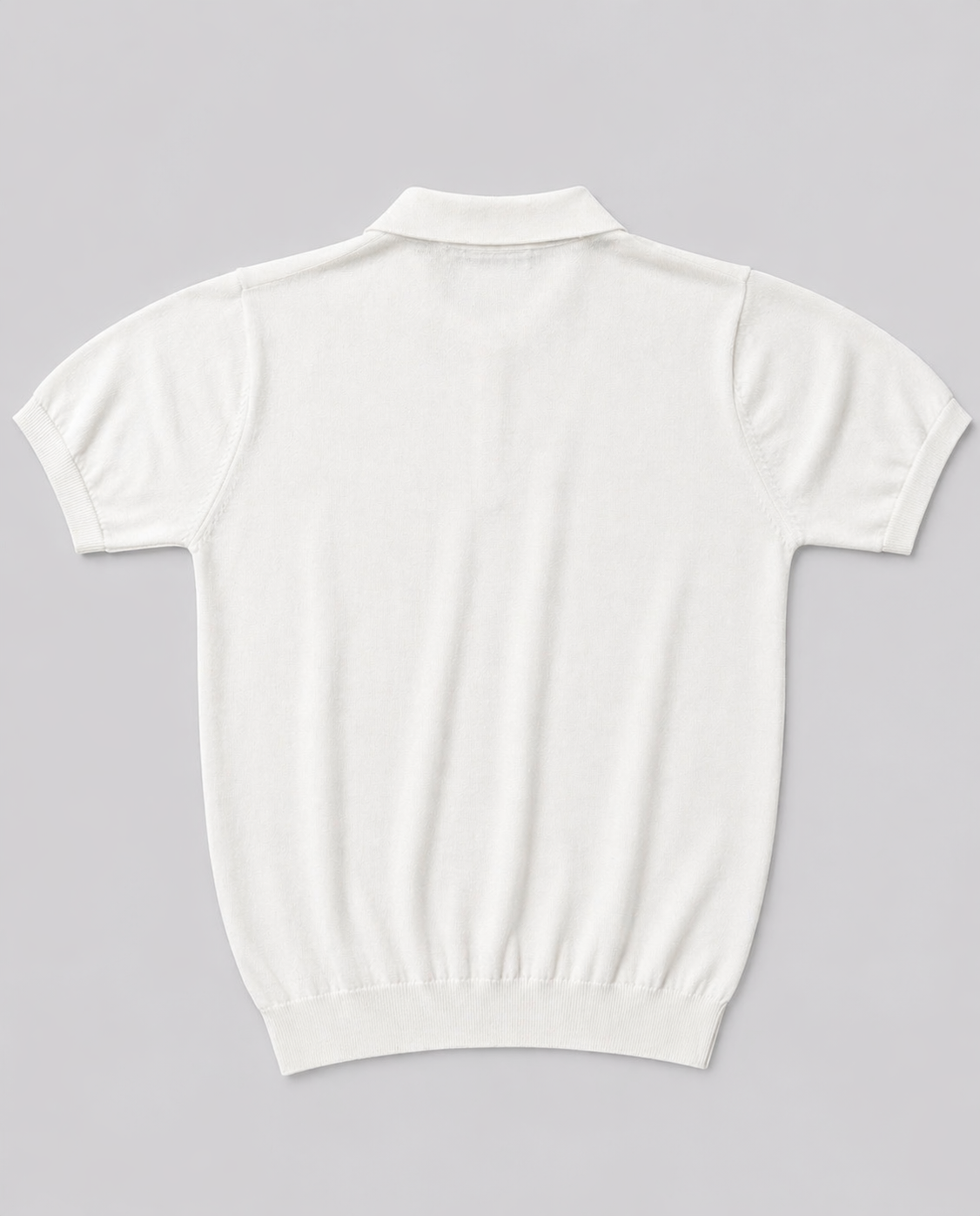 NUE Trikot Half-Zip Polo - White