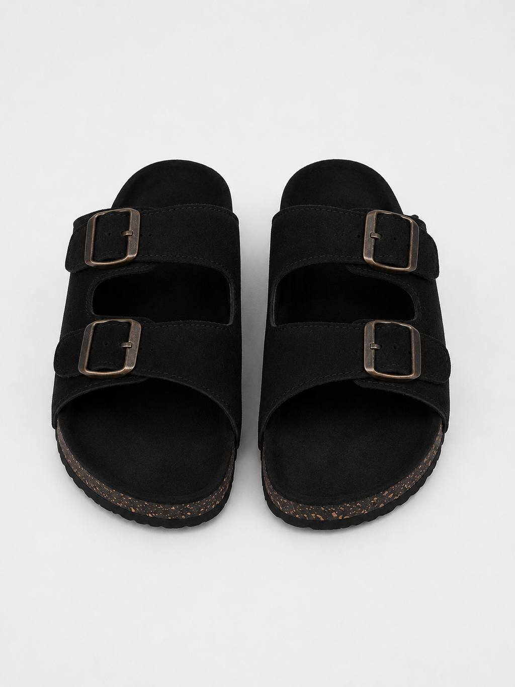 NUE Buckle Sandal Black
