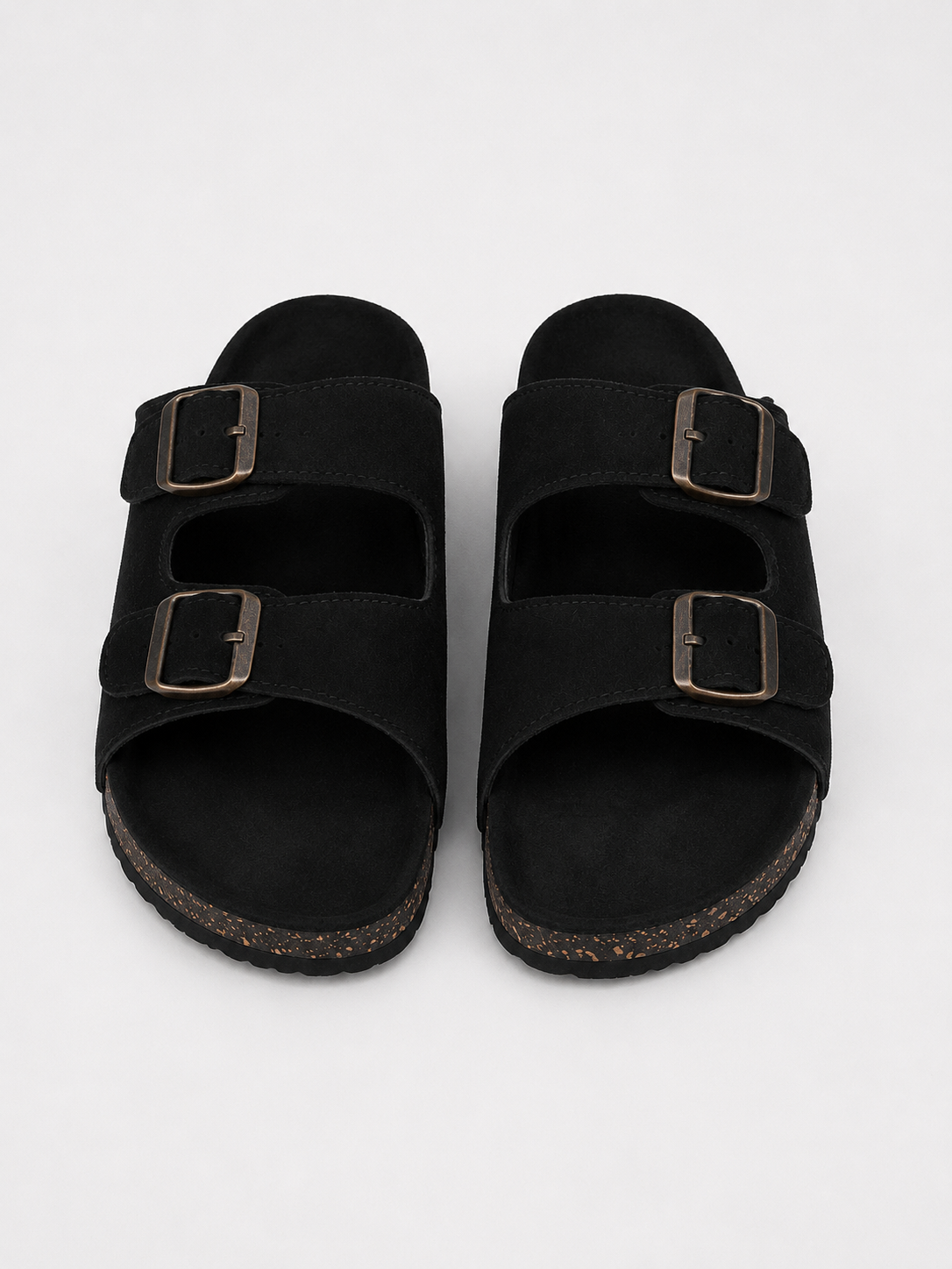 NUE Buckle Sandal Black