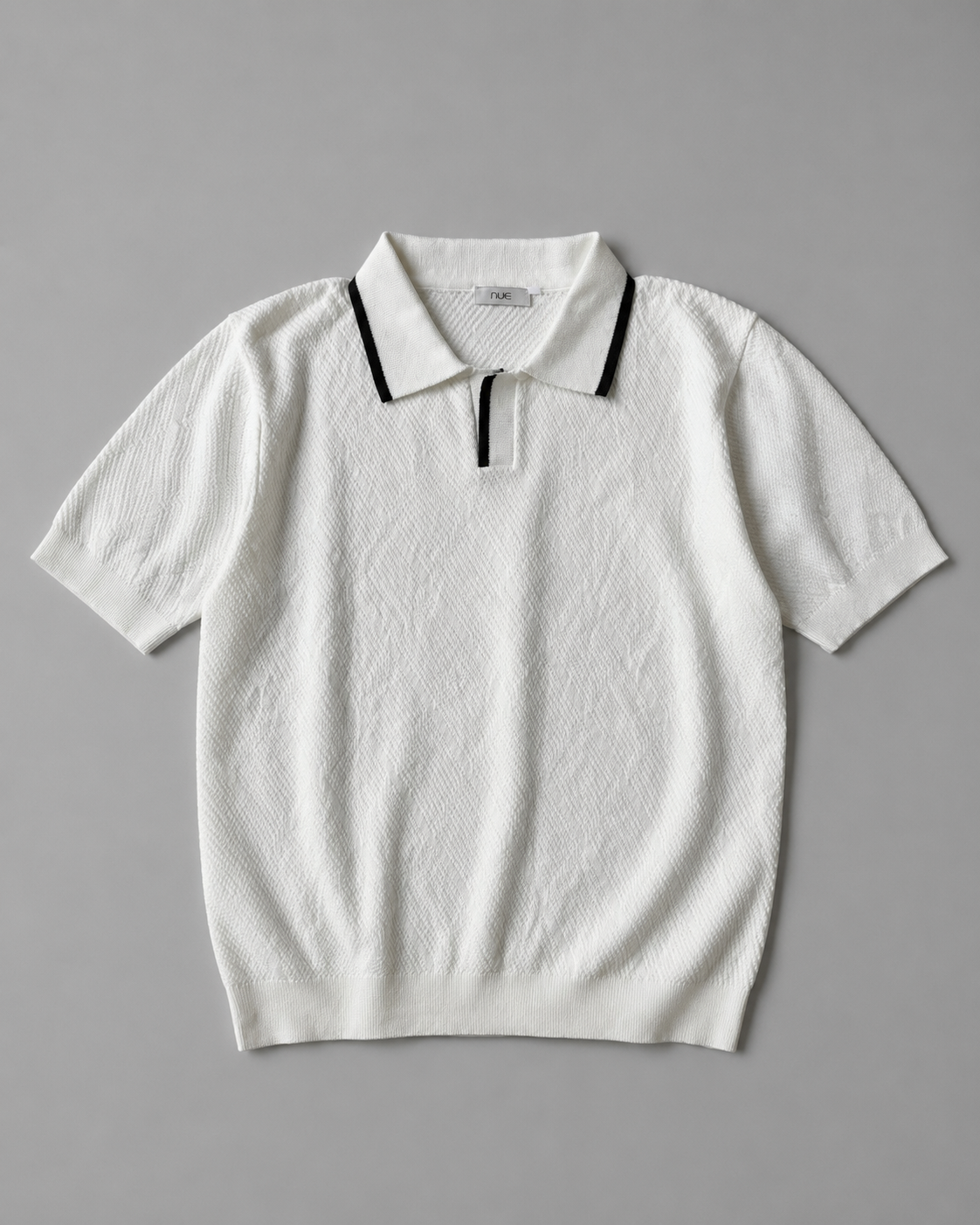 Trikot V-Neck Polo- White