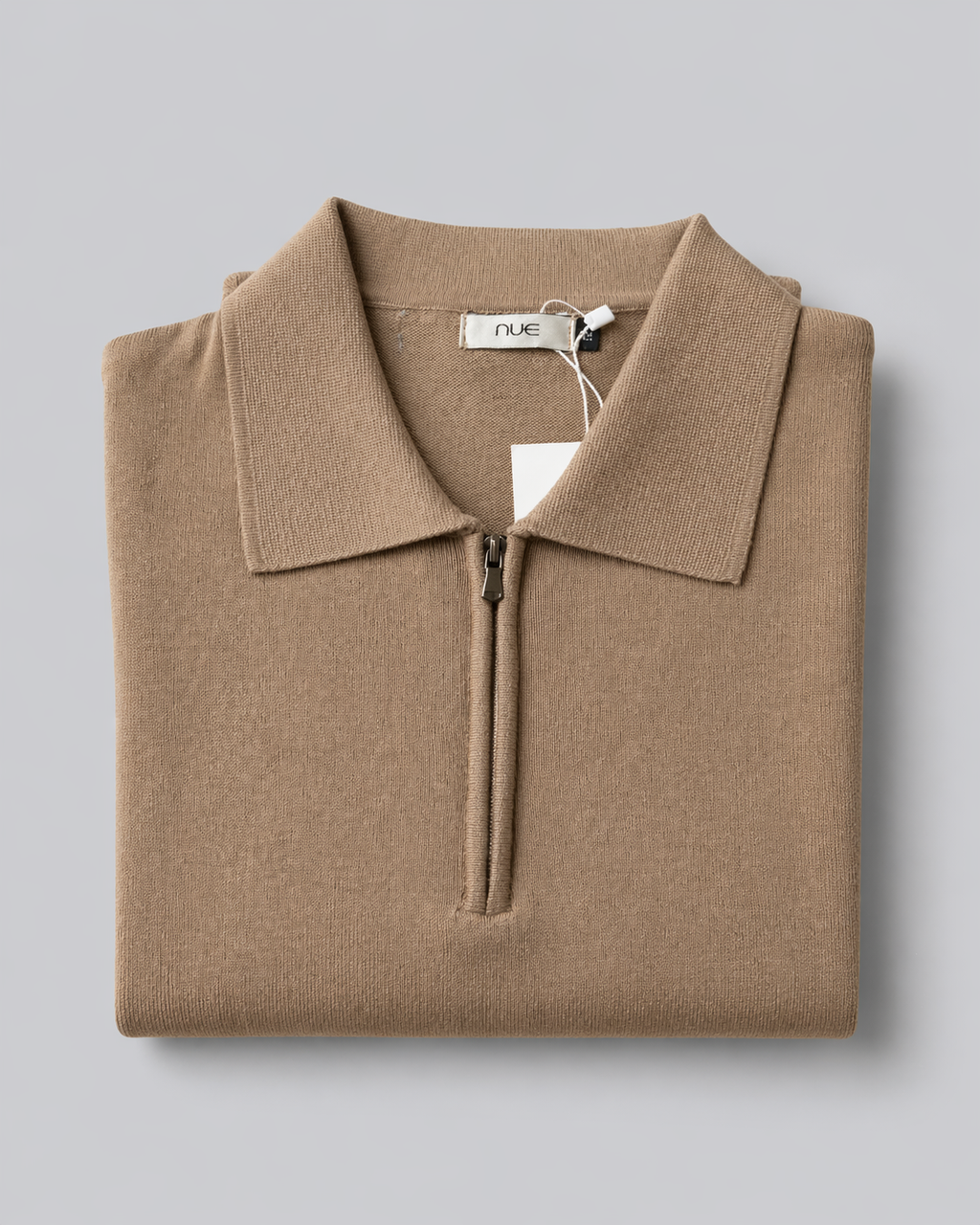 NUE Trikot Half-Zip Polo - Beige