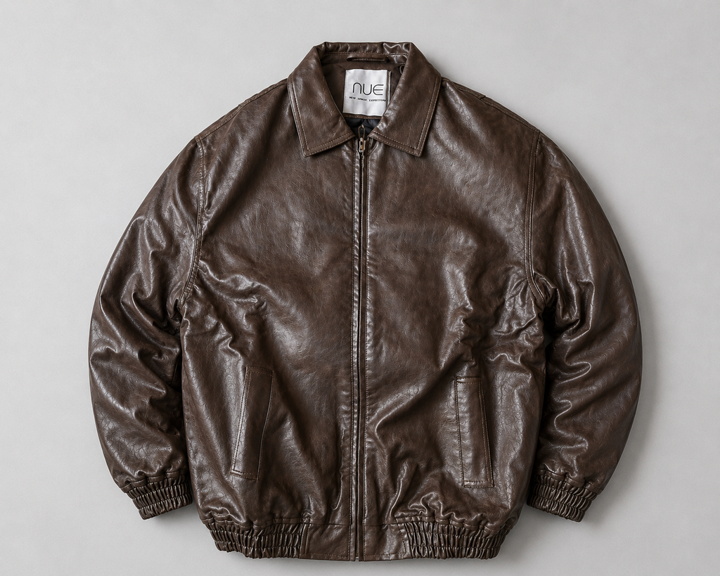 Classic  Leather Jacket Brown