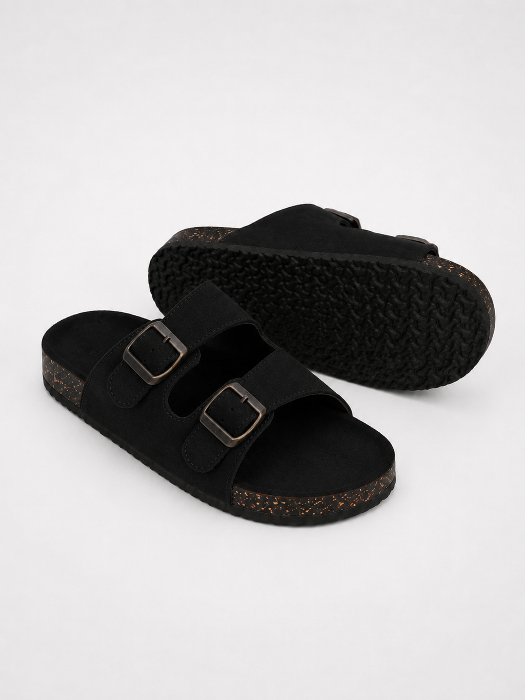 NUE Buckle Sandal Black