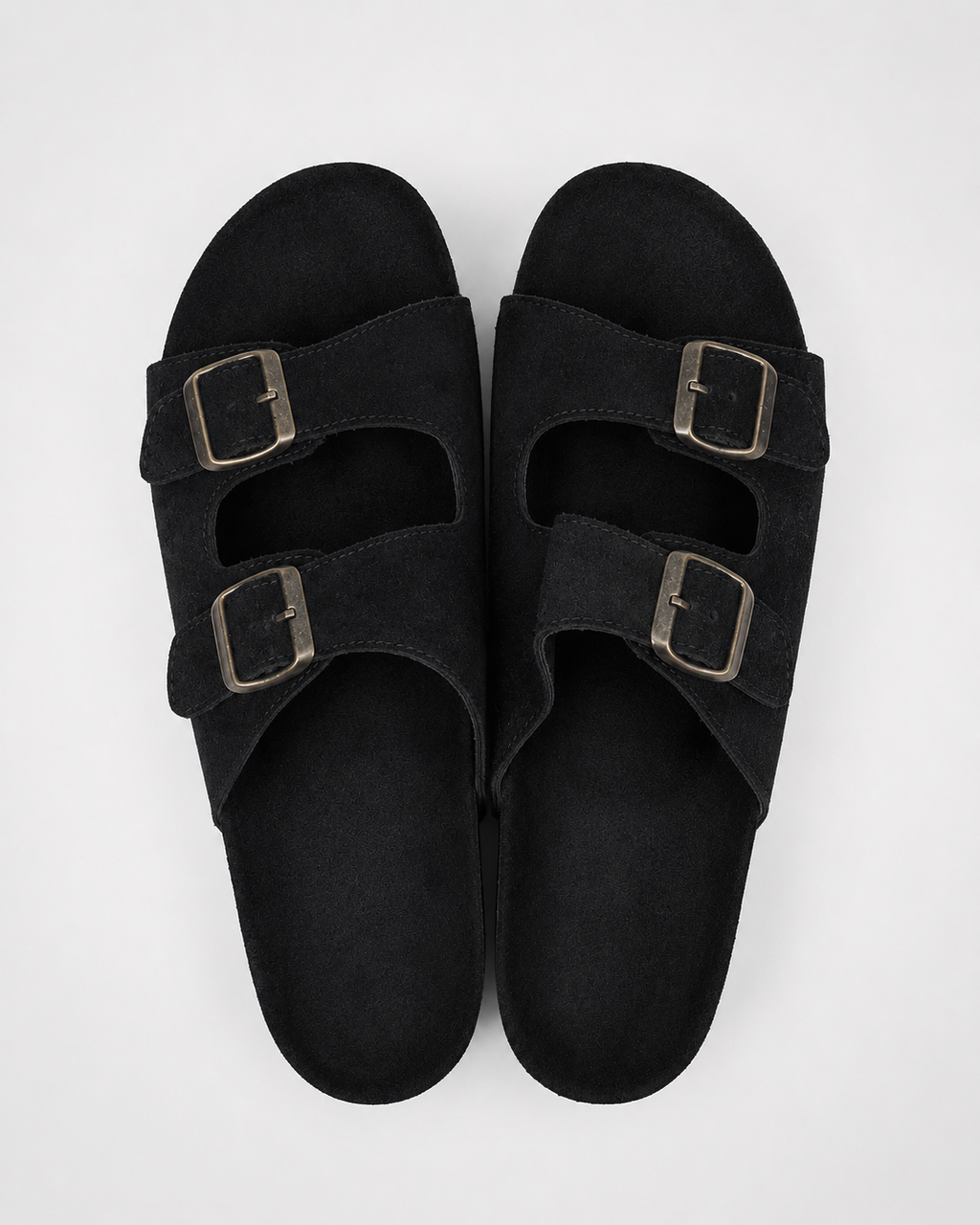 NUE Buckle Sandal Black