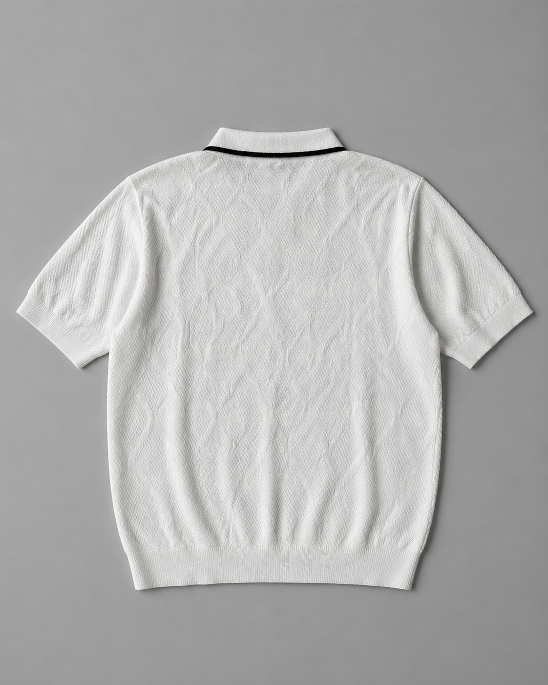 Trikot V-Neck Polo- White