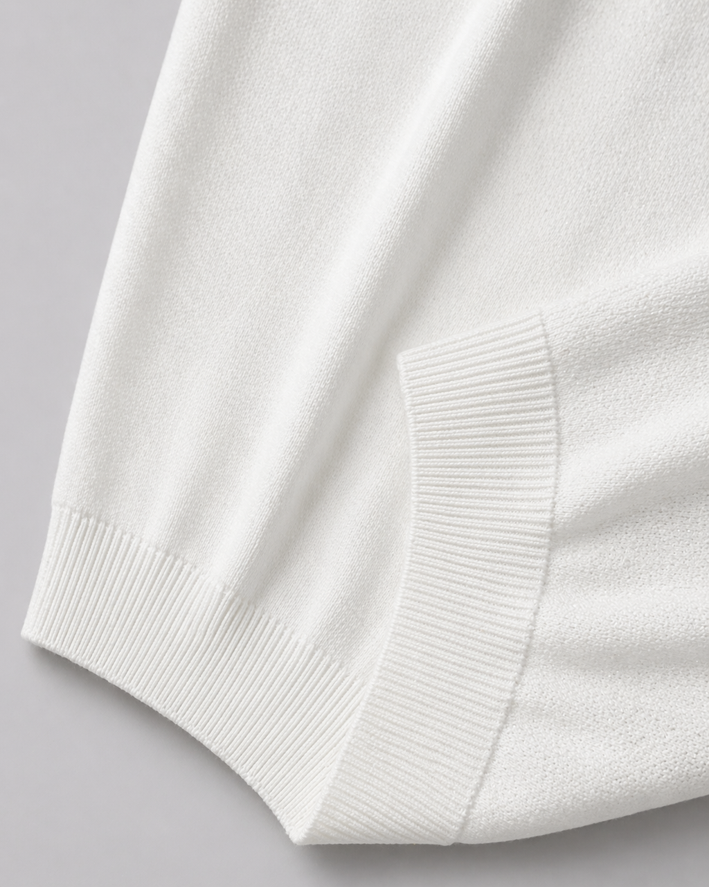 NUE Trikot Half-Zip Polo - White