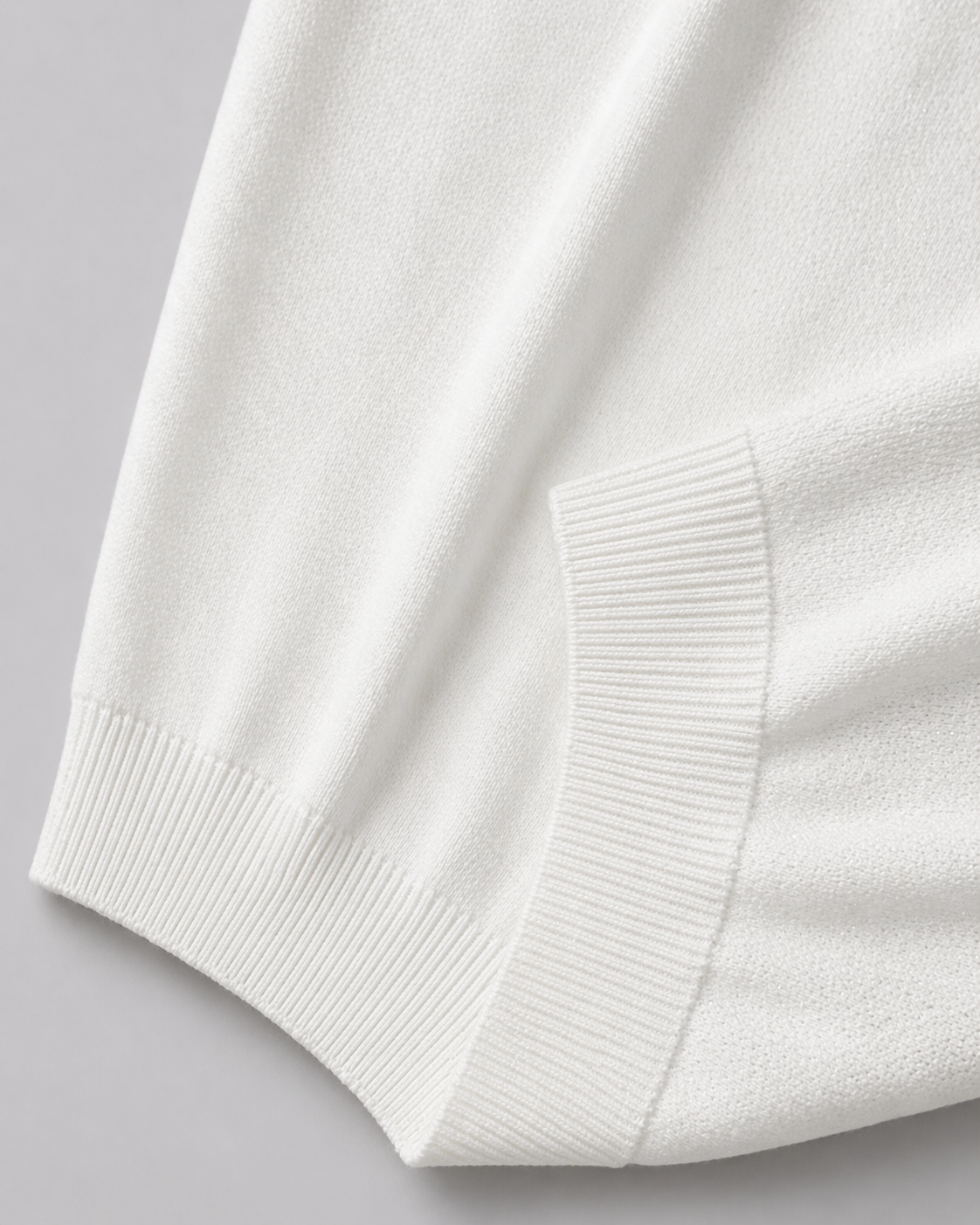 NUE Trikot Half-Zip Polo - White