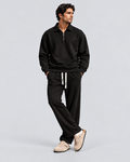 Black Ribbed Set