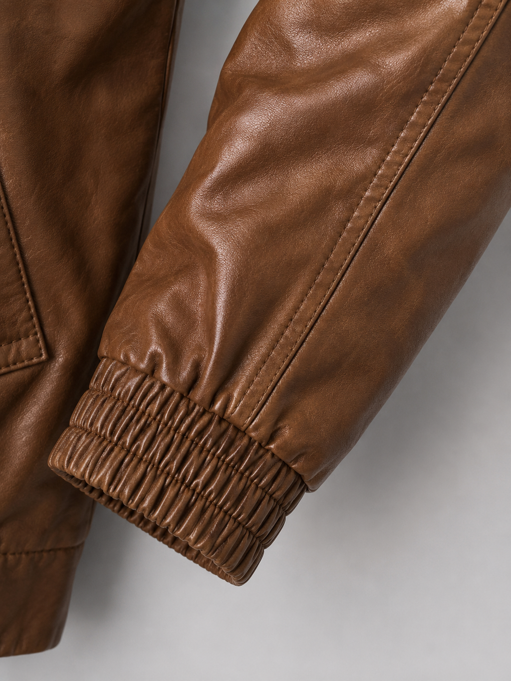 Classic  Leather Jacket Caramel