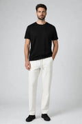 Gabardine Drawstring Pant– White