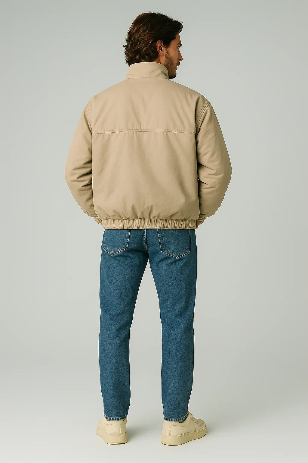 Boxy Fit Waterproof Jacket – Lightweight & Stylish Layer – NUE