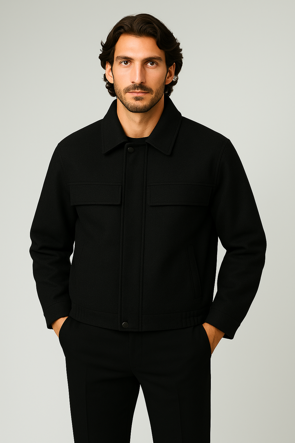Classic Heavy Jacket Black