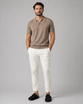NUE Trikot Half-Zip Polo - Beige