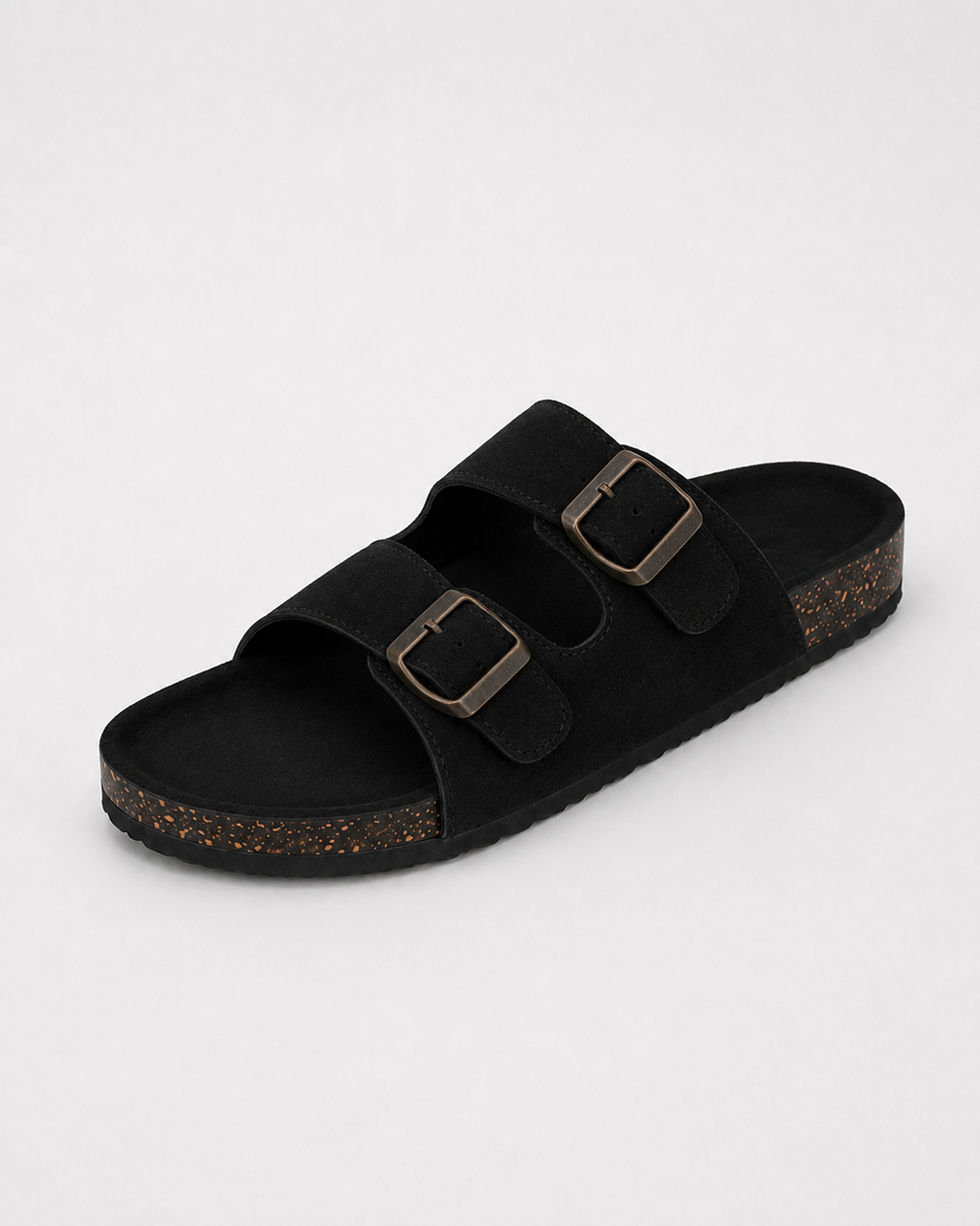 NUE Buckle Sandal Black