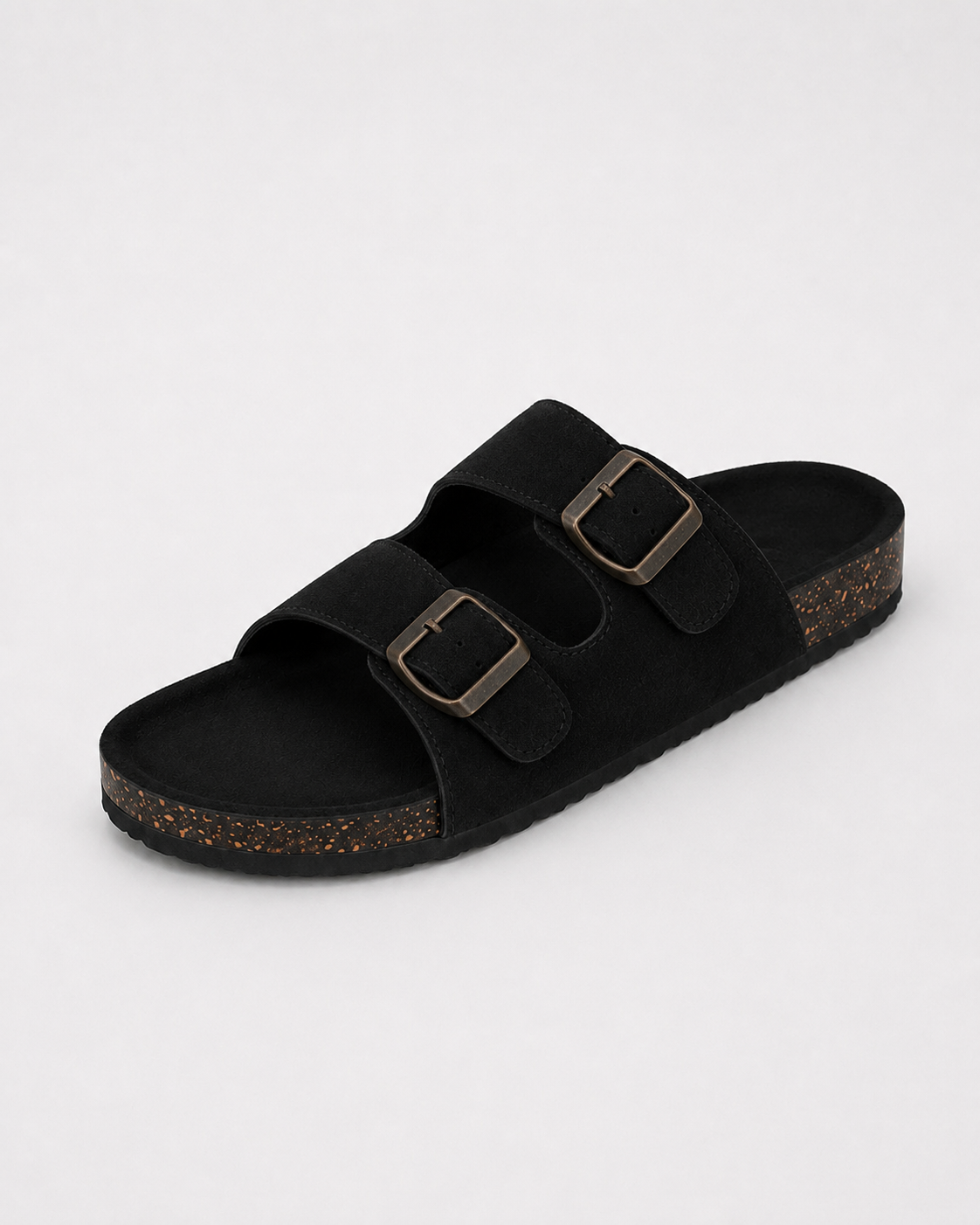 NUE Buckle Sandal Black