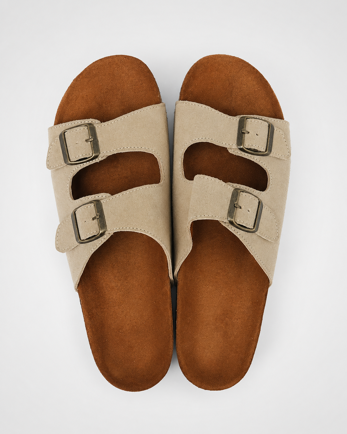 NUE Buckle Sandal Beige