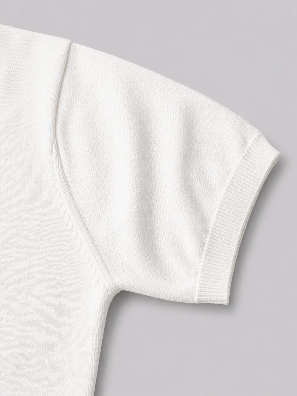 NUE Trikot Half-Zip Polo - White