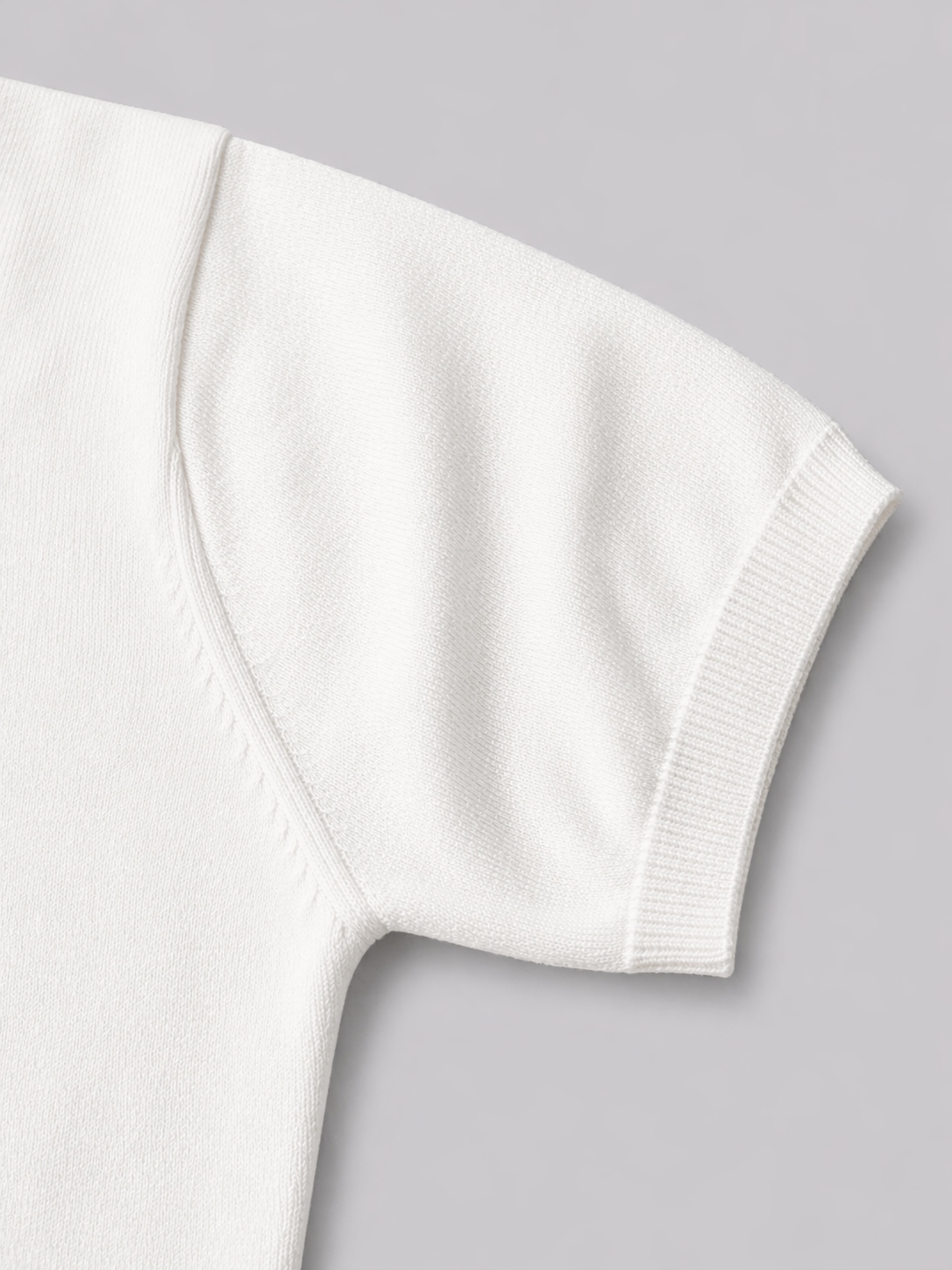 NUE Trikot Half-Zip Polo - White