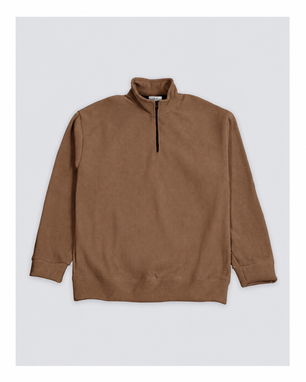 Velvet Sweatshirt Brown