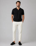 NUE Trikot Half-Zip Polo - Black