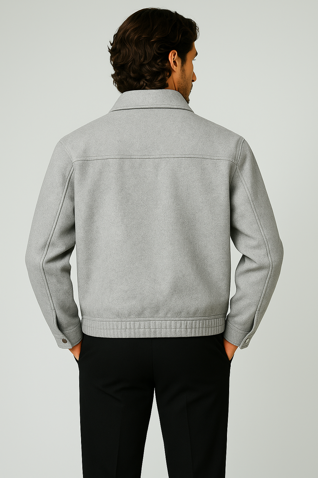 Classic Heavy  Jacket Grey