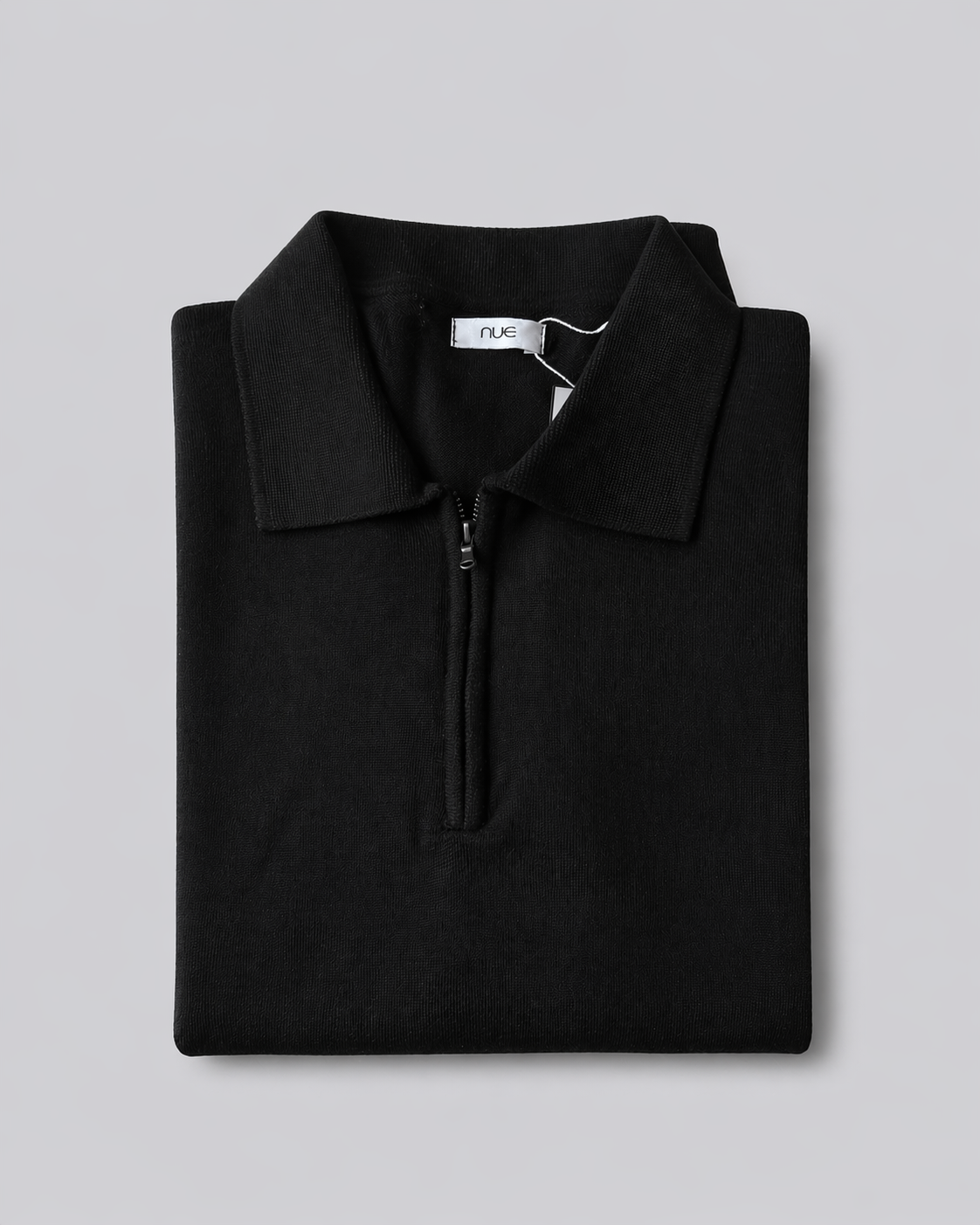 NUE Trikot Half-Zip Polo - Black