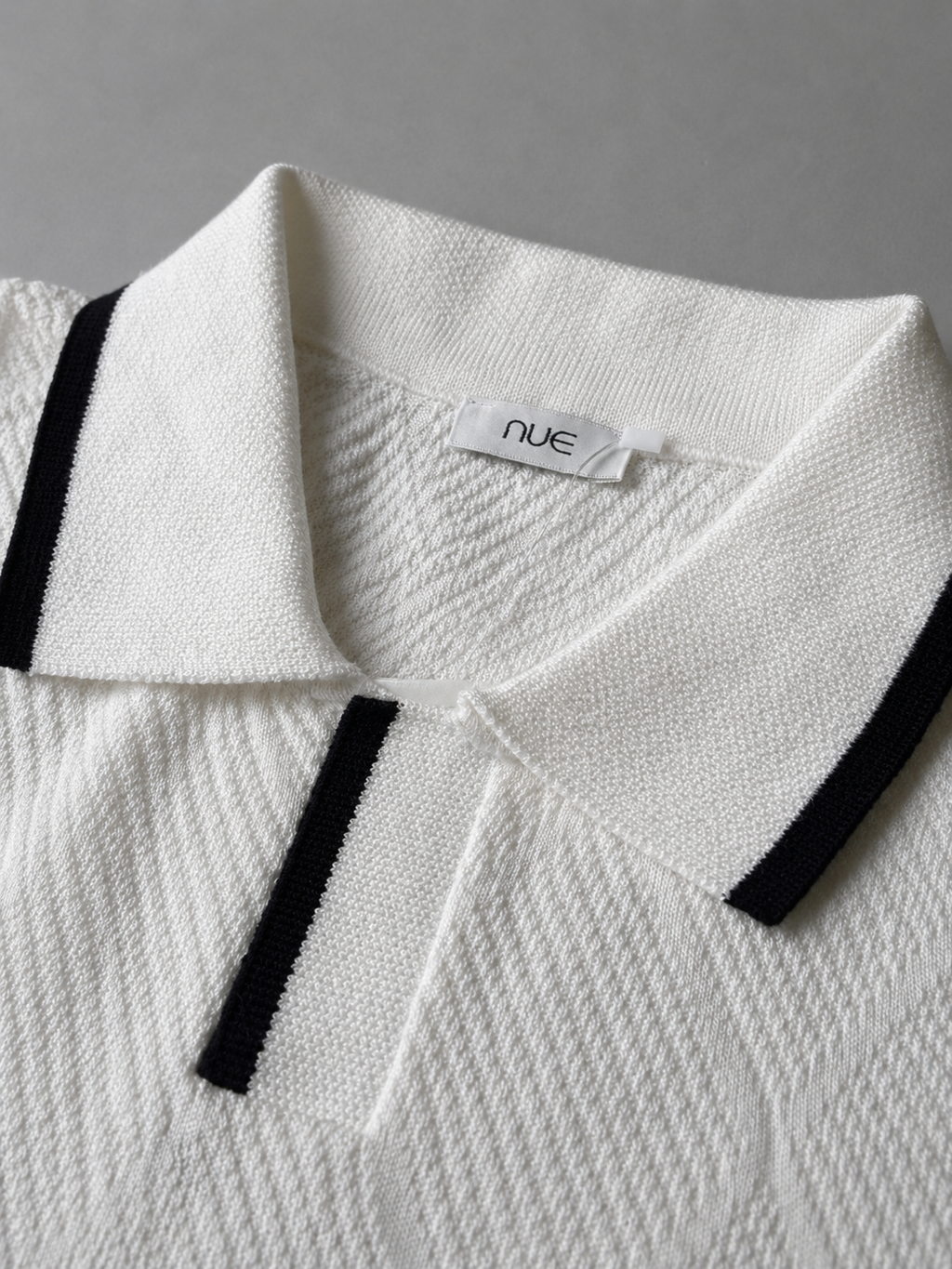 Trikot V-Neck Polo- White