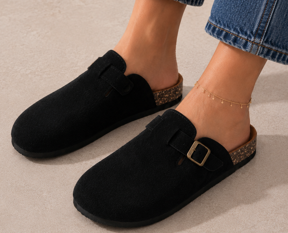 NUE Clogs Black For Her