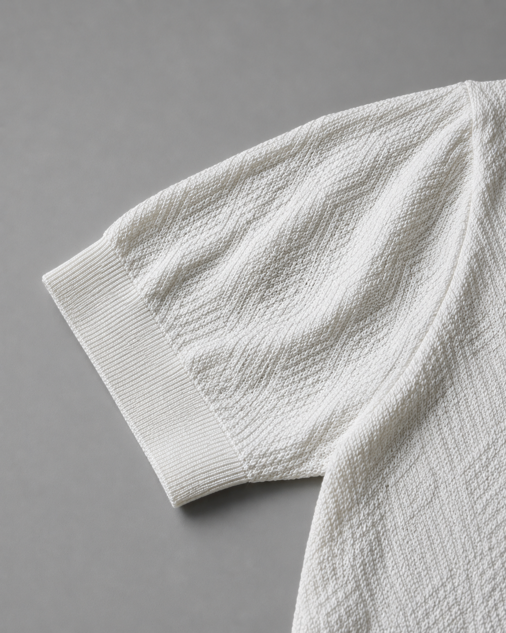 Trikot V-Neck Polo- White