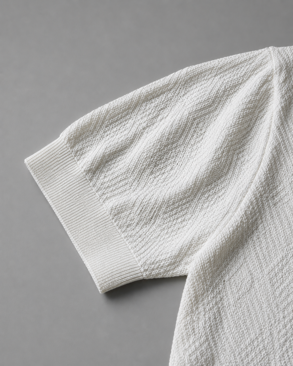 Trikot V-Neck Polo- White