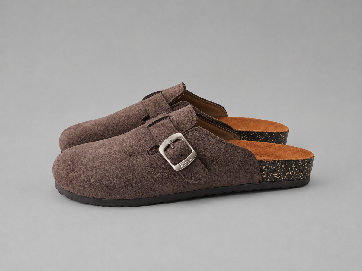 NUE Clogs Mocha Brown