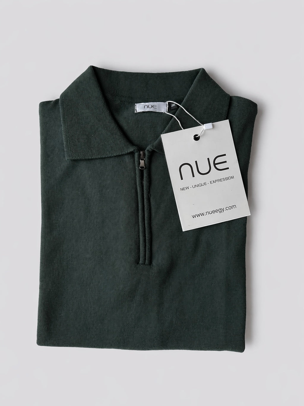 NUE Trikot Half-Zip Polo - Green