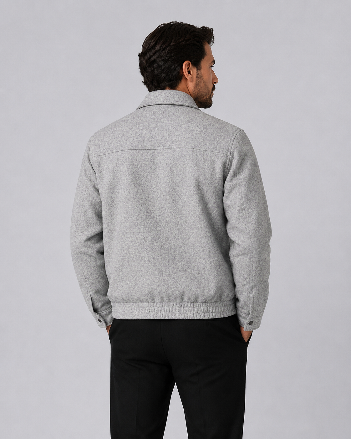 Classic Heavy  Jacket Grey
