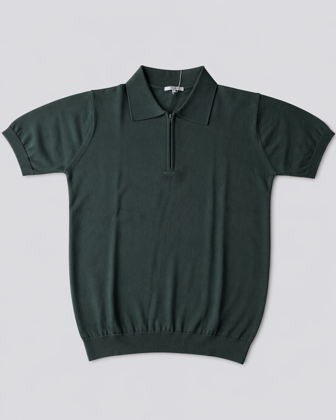 NUE Trikot Half-Zip Polo - Green