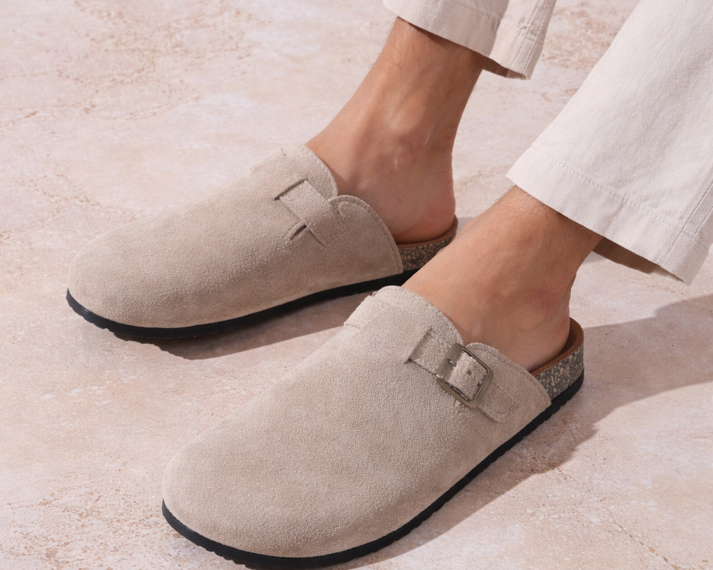 NUE Clogs Beige