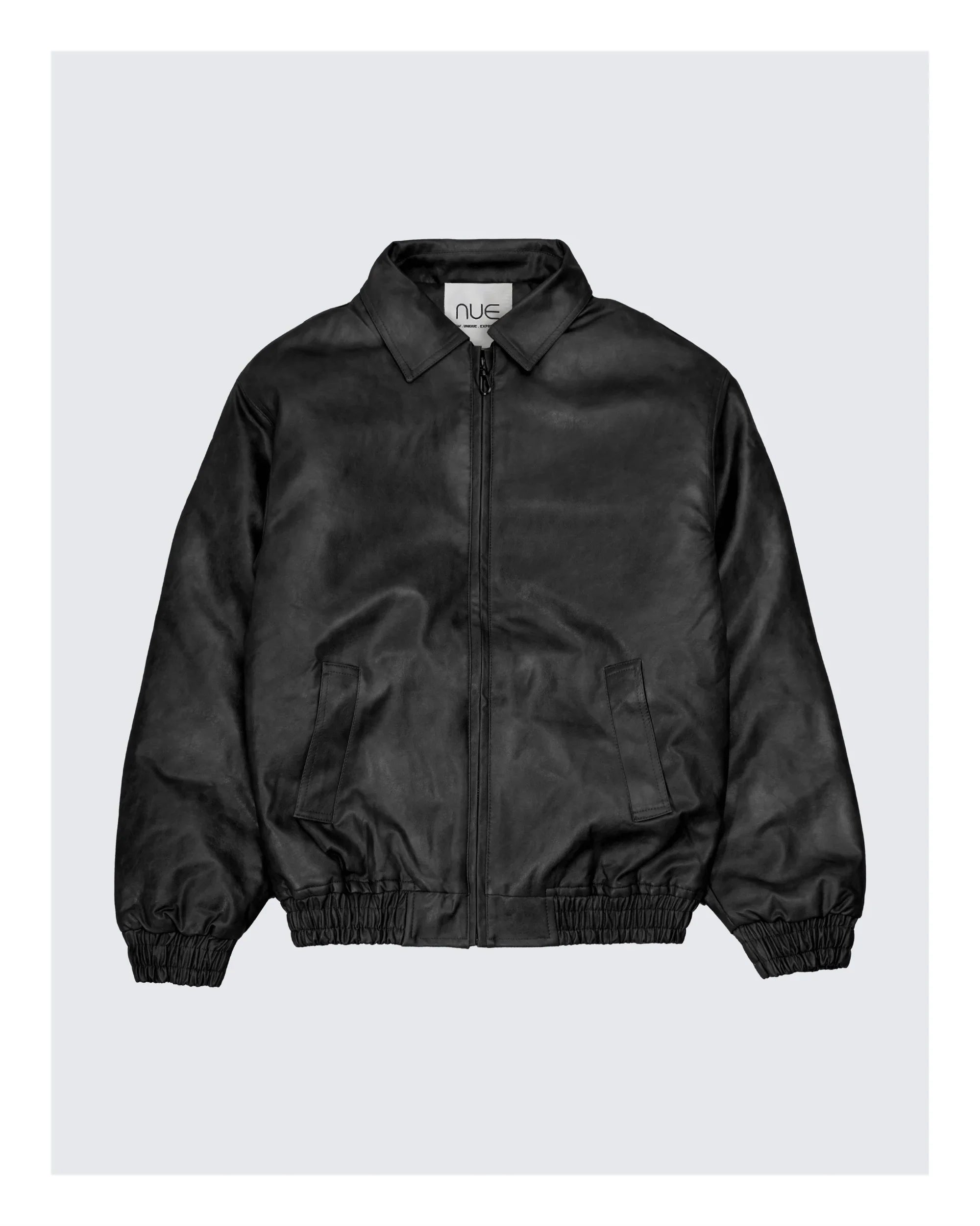 Men's Faux Leather Classic Jacket – NUE