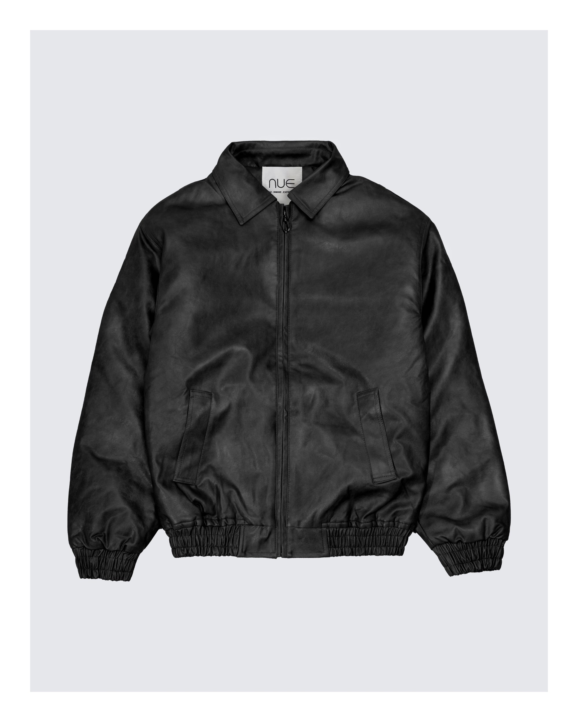 Classic  Leather Jacket Black