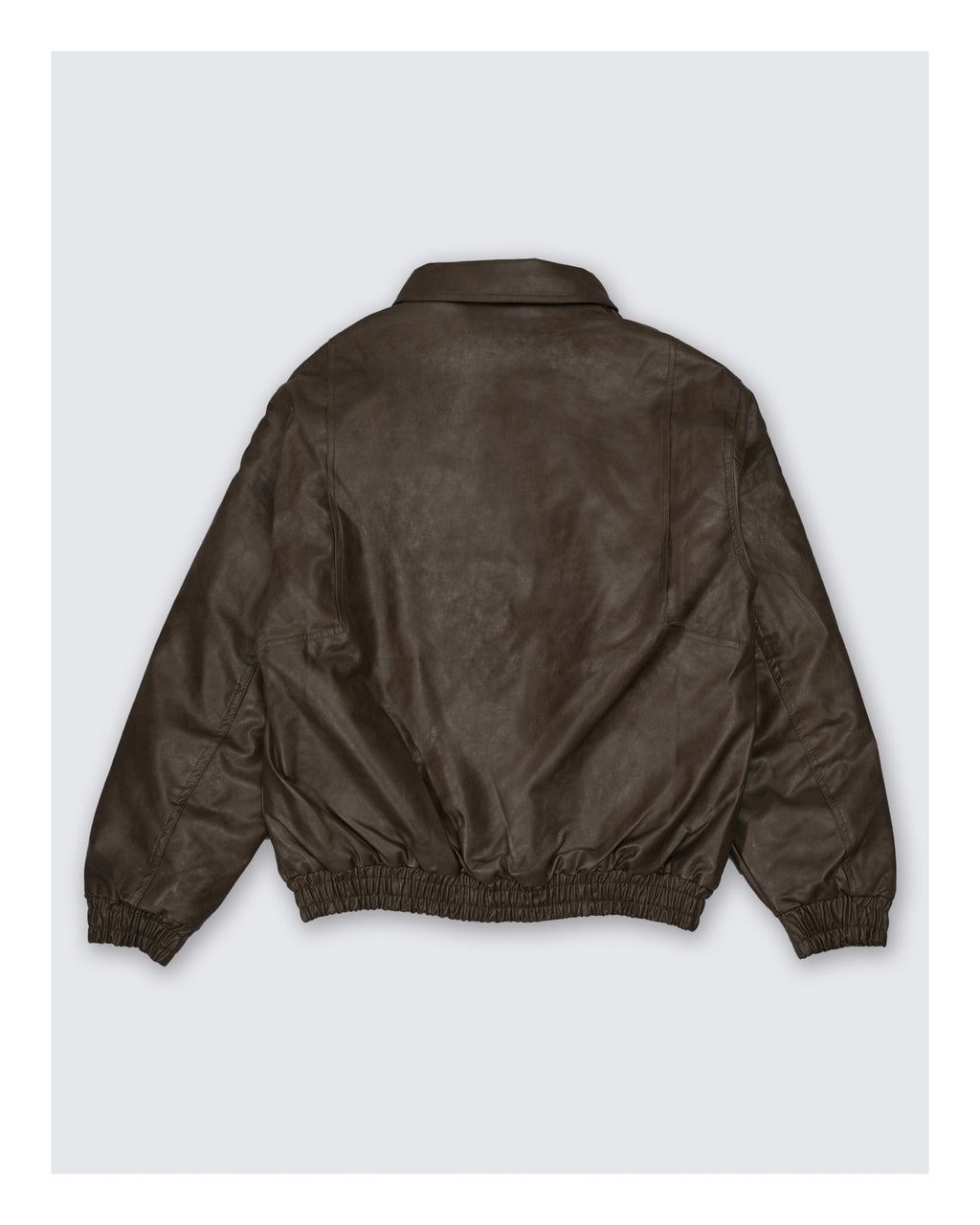 Classic  Leather Jacket Brown