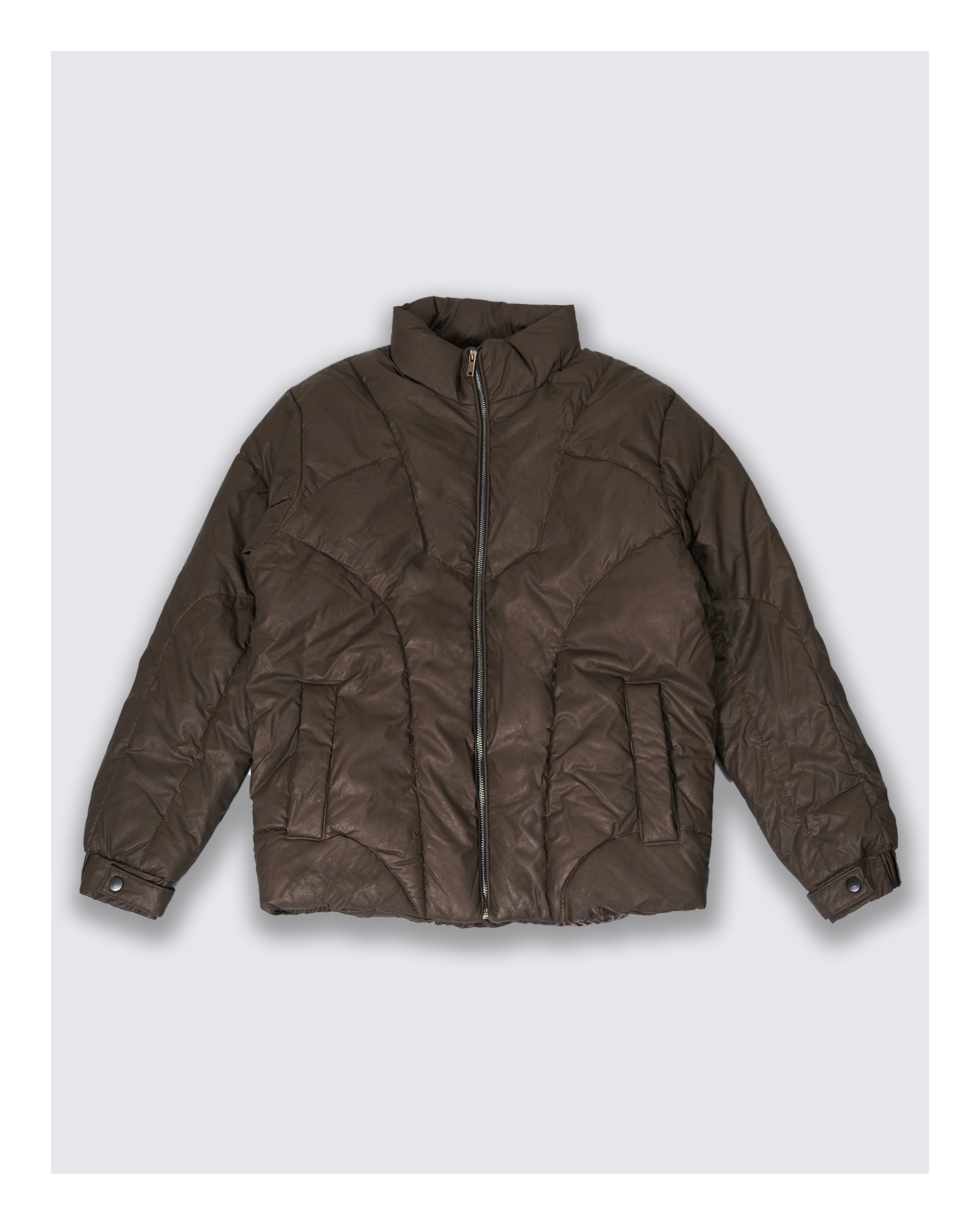 Puffer Jacket Brown