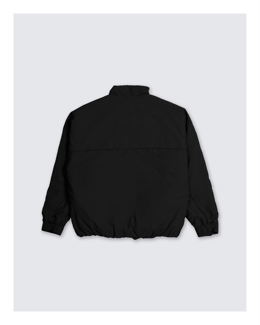 Boxy Fit Waterproof Jacket Black