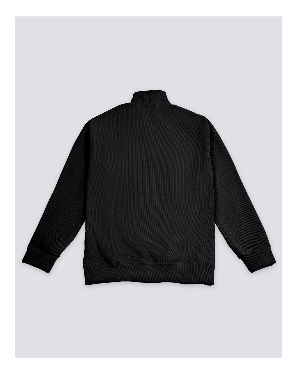 Velvet Sweatshirt Black