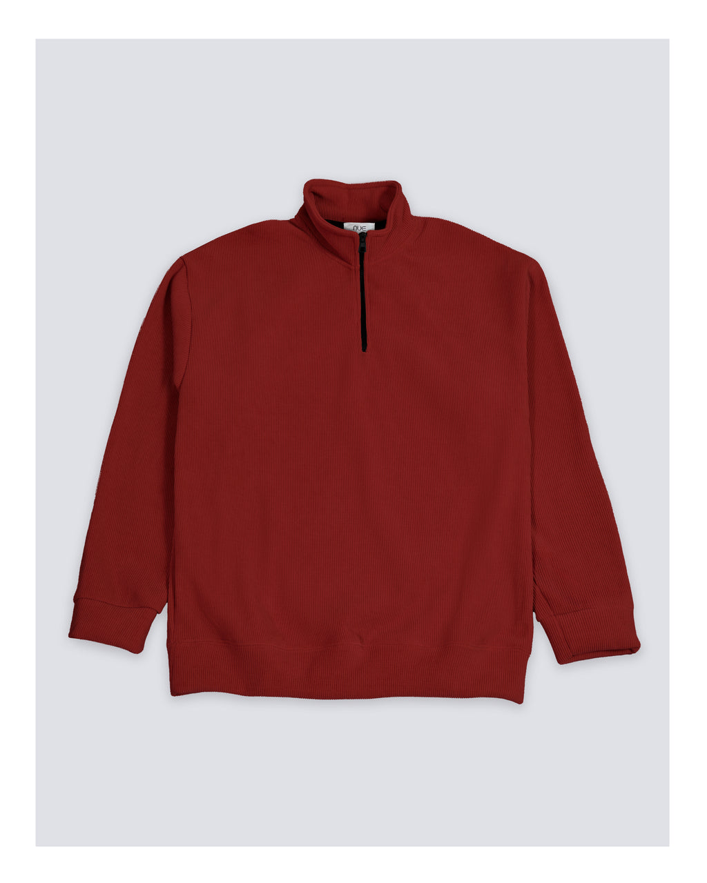 Velvet Sweatshirt Burgundy