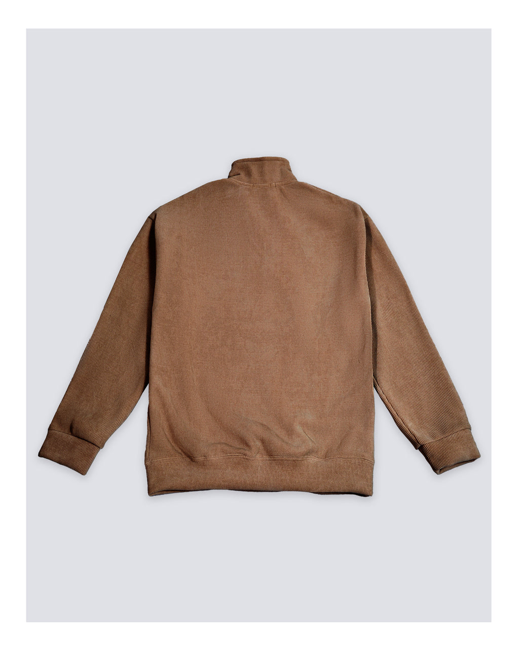 Velvet Sweatshirt Brown