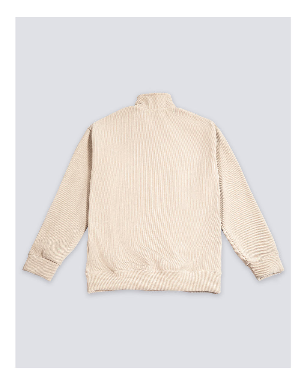 Velvet Sweatshirt Off-white