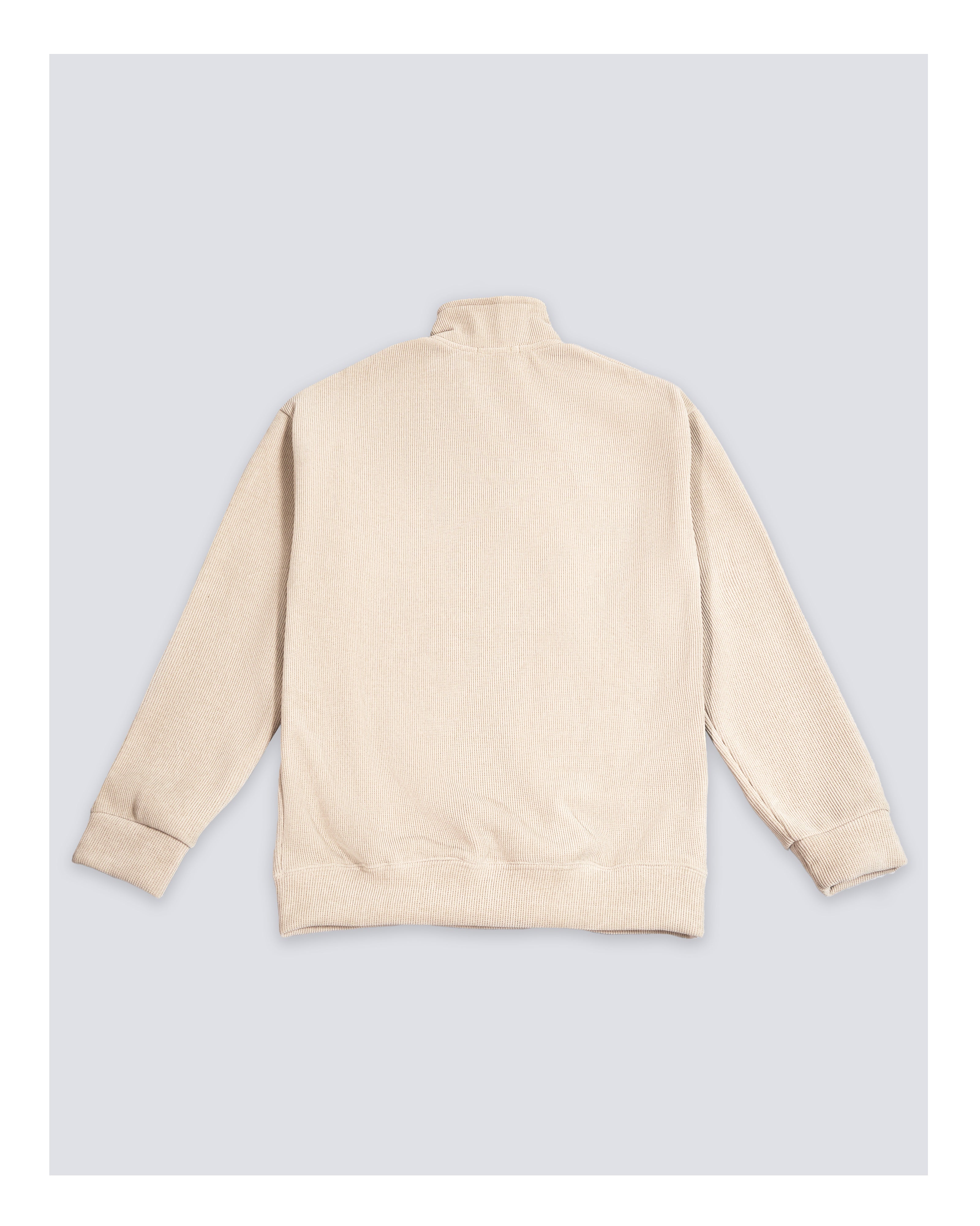 Velvet Sweatshirt Off-white
