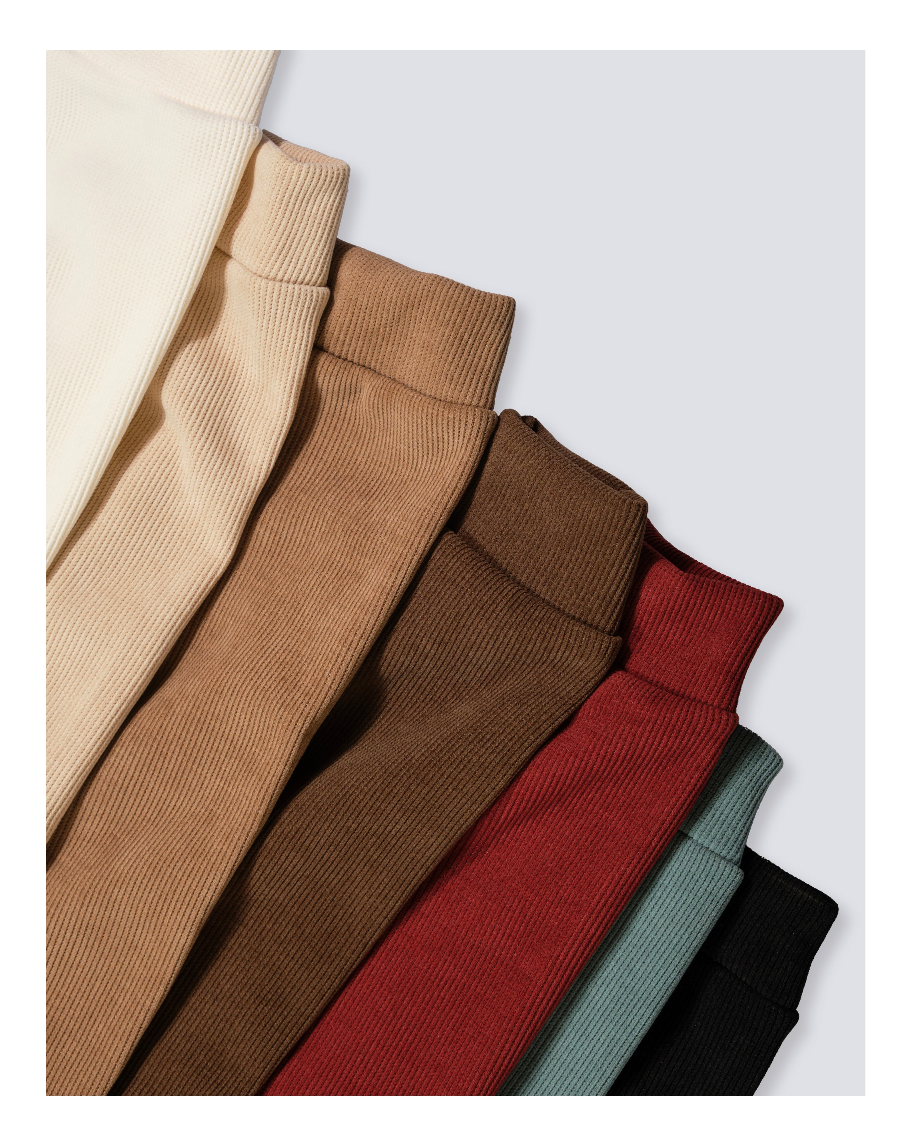 Velvet Sweatshirt Beige