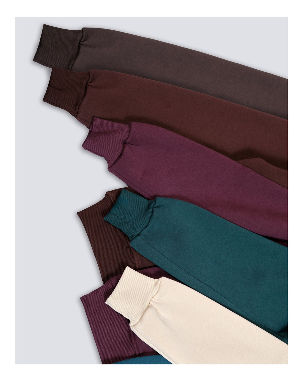 Cotton Quarter Zip sweatshirt Blue