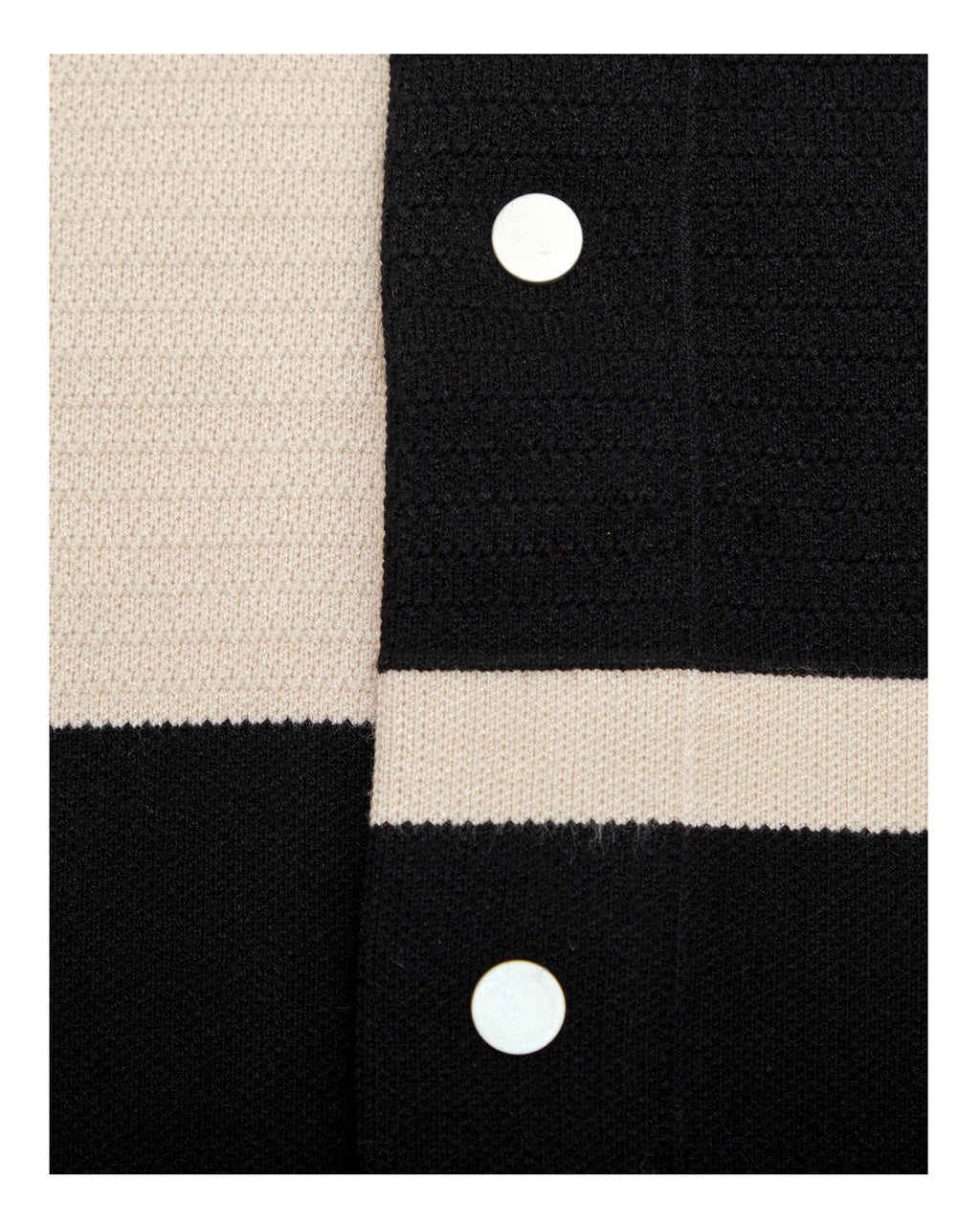 Trikot Structured Cardigan - Black