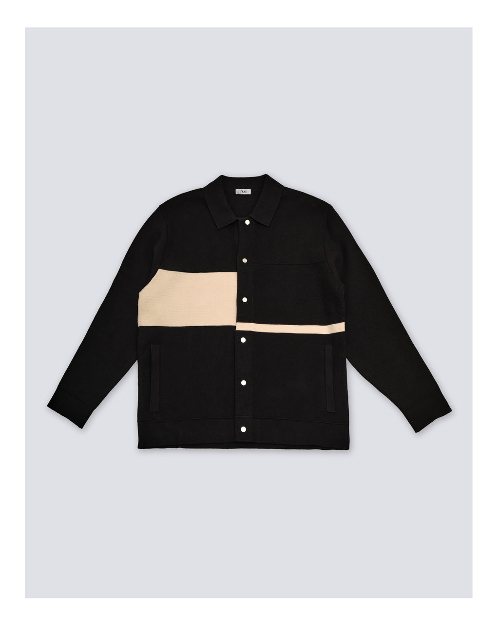 Trikot Structured Cardigan - Black